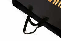 Conception personnalisée Shopping cadeau bijoux papier emballage de luxe sacs-cadeaux en papier avec poignée votre propre logo