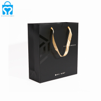 Custrom logo jewelry bag luxury logo shopping paper bag with logo gift bags logo