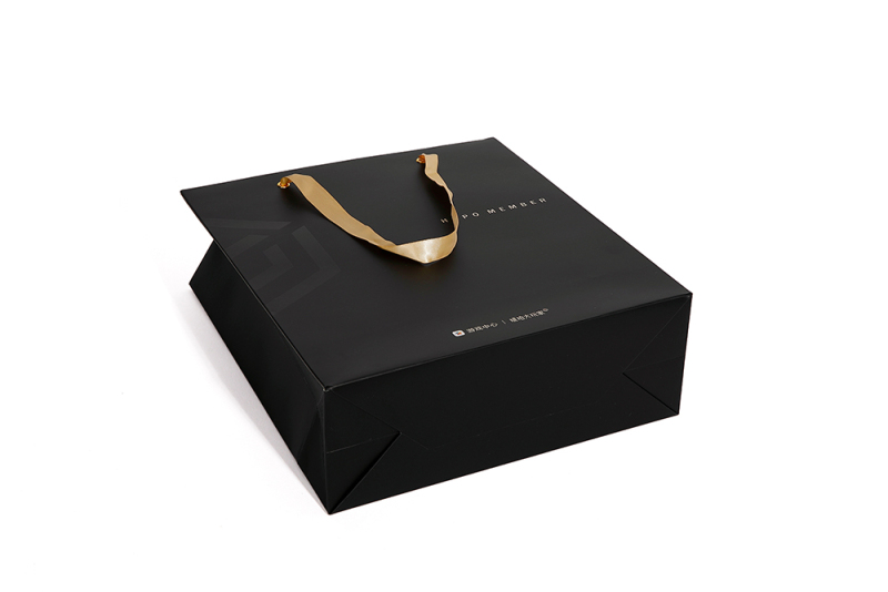 Custrom logo jewelry bag luxury logo shopping paper bag with logo gift bags logo