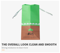 Sac d'emballage en papier d'art à poignée torsadée de marque fantaisie réutilisable de luxe sur mesure avec impression de logo