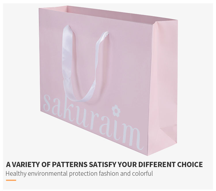 Emballage de sac en papier de magasinage de cosmétiques de chaussures de vêtements réutilisables respectueux de l'environnement avec des sacs d'épicerie imprimés par logo personnalisé