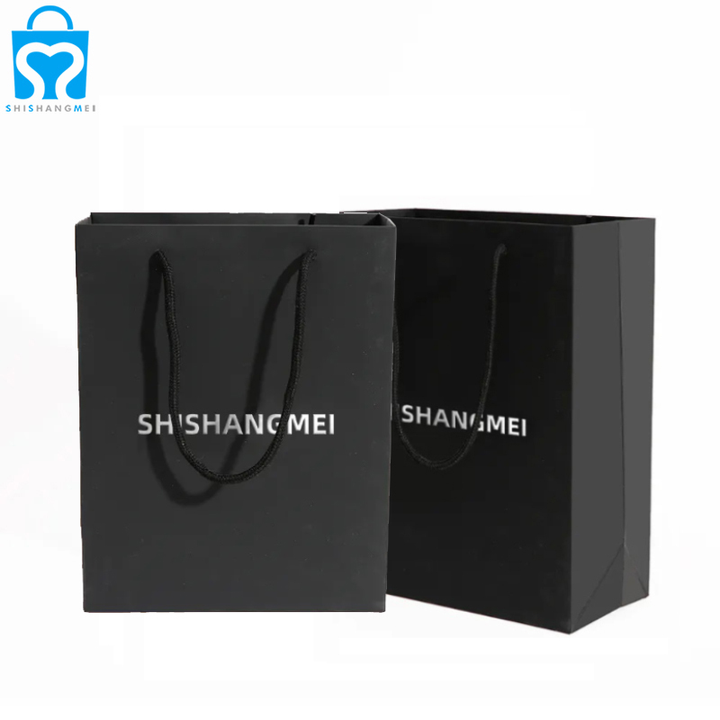 Fabricant personnalisé de sac cadeau de sac à provisions d'emballage de vêtements de petite remise des diplômes avec ses propres sacs en papier d'impression de conception grands pour des cadeaux