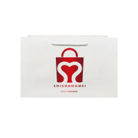 Impression personnalisée logo emballage vêtements cadeau sac shopping sacs et étiquettes en papier blanc avec votre propre logo recyclable