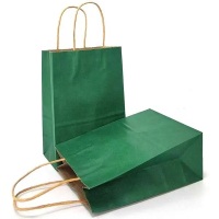 Fabricant personnalisé prix raisonnable réutilisable plaine violet rouge papier kraft shopping shopper sacs d'emballage avec logos imprimés