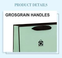 Fancy customized craft grocery boutique gift paper string fashion shopping bag with your own logo printed for clothing