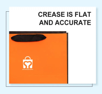 Fancy customized craft grocery boutique gift paper string fashion shopping bag with your own logo printed for clothing