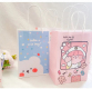 Bolsa de papel kraft con dibujos animados reciclados pequeños de lujo con impresión personalizada, bolsa de papel de compras, bolsa de regalo rosa, bolsa de regalo barata con logotipo