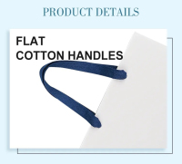 Düz karton ambalaj beyaz lüks kuşe kağıt saplı kişiselleştirilmiş beyaz hediye bakkal kağıt butik için alışveriş poşetleri