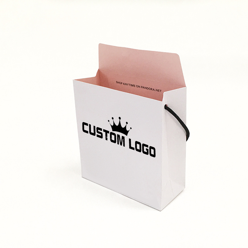 Bolsas de papel personalizadas al por mayor pequeñas bolsas de regalo con  logotipo
