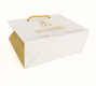 Laminazione oro lucido stampa personalizzata tote gioielli di marca confezione regalo shopping bag in carta da asporto con logo manico stampato