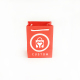 Logo baskı ile kırmızı çanta ucuz fiyat küçük boyutlu kozmetik parfüm takı özel logolu kağıt alışveriş çantası hediye keseleri noel