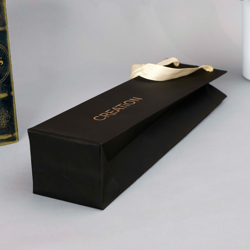 Bouquet de fleurs personnalisé emballage sac en papier lavable kraft fleur sac sacs à vin pour bouteilles de vin fleur cadeau