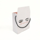Papelão pequeno mini saco de papel artesanal logotipo saco de presente cosmético presente de beleza doce saco de transporte de papel loja de beleza boutique