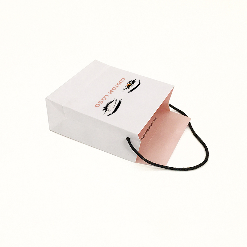 Картонный маленький мини-бумажный пакет для рукоделия, подарочный пакет с логотипом, косметический косметический подарок, конфетная бумага, сумка для переноски, салон красоты, бутик