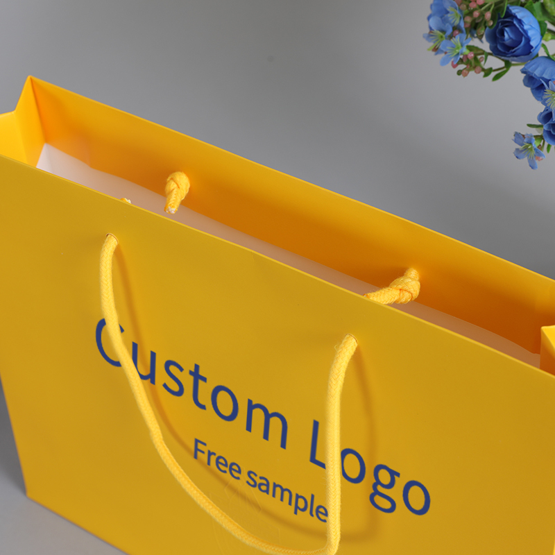 Sarı santuary pick and mix 1000 teşekkür ederim alışveriş kağıt peruk çanta kağıt portaconfetti takı için özel logo ile