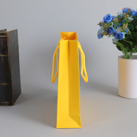 Sarı santuary pick and mix 1000 teşekkür ederim alışveriş kağıt peruk çanta kağıt portaconfetti takı için özel logo ile