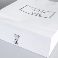 Ucuz özel günlük geri dönüşüm beyaz eczane reçete perakende çay ayakkabısı çıkar giyim perakende bakkal kağıt torba