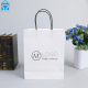 White paper bag flower bouquet packaging vinyl record mini games gift kraft paper catering bags with your own logo