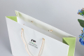 Bastelpapiertüte, Kokosnuss-Kinderparty-Druck, gedrehter Seilgriff für Einkaufsverpackungen