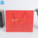 Clothing jewelry small gift perfume packaging shopping paper bag with logo handles