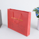 Bijoux de vêtements petit cadeau parfum emballage shopping sac en papier avec logo poignées