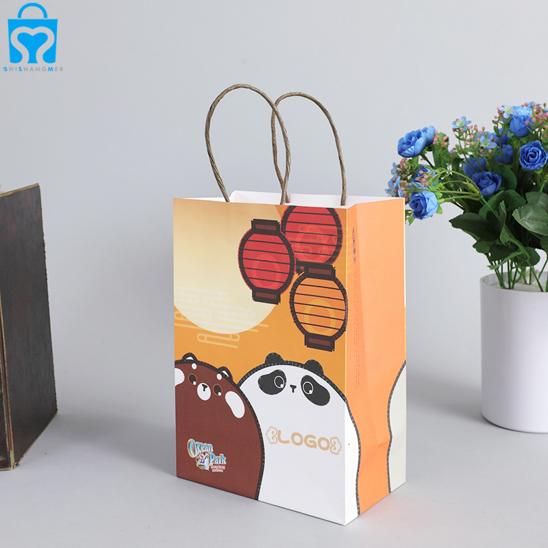 Restoran yağlı körüklü kahve bento unlu mamuller pizza turta paket servisi olan restoran kağıt taşıma torbaları