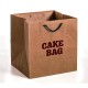 ビジネス包装手作りのリサイクル可能なクラフト マット バッグ