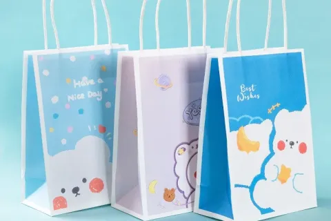 Gängiges Druckverfahren für Papiertüten-Papierverpackungstüten (Bild)