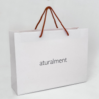 Borsa per la spesa in carta per vestiti personalizzata