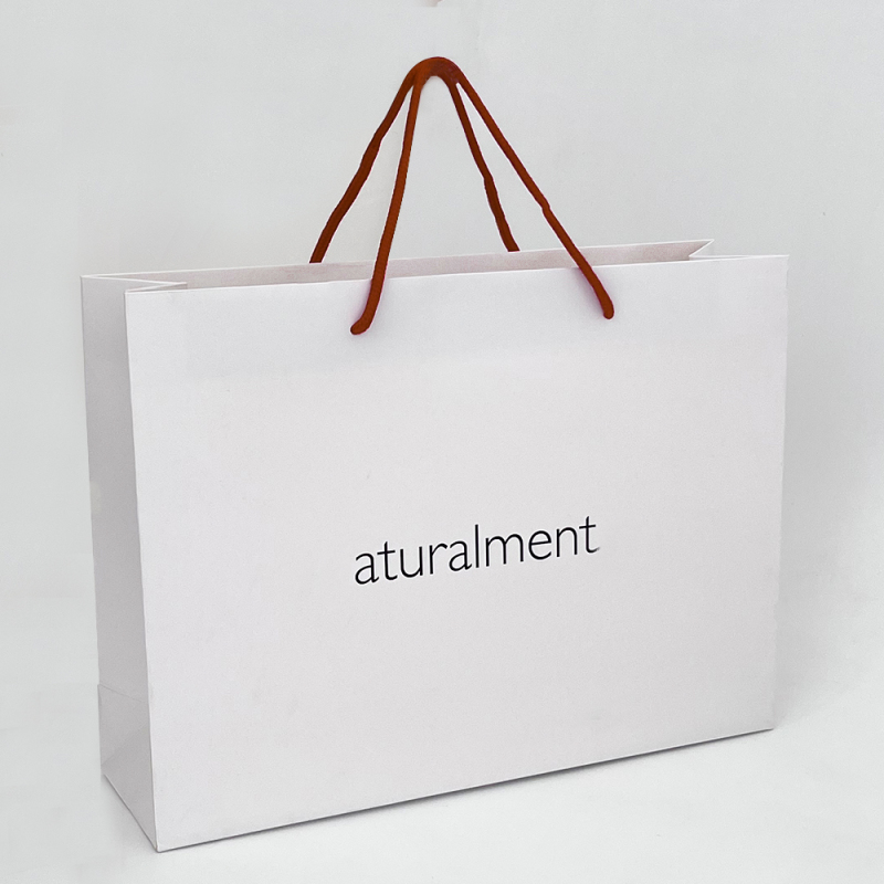 Borsa per la spesa in carta per vestiti personalizzata