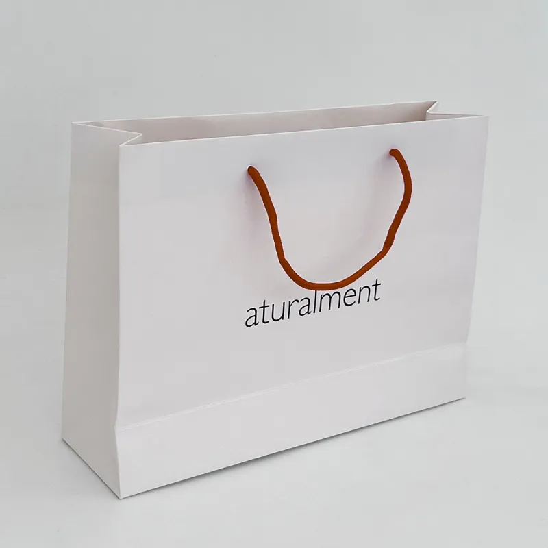 Sac à provisions en papier pour vêtements personnalisé