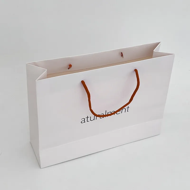Sac à provisions en papier pour vêtements personnalisé
