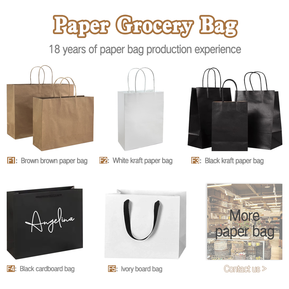 Grocery paper bag manufacturers sale