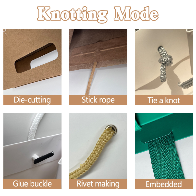 White Paper Bags With Handles