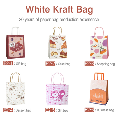 White Kraft Bags