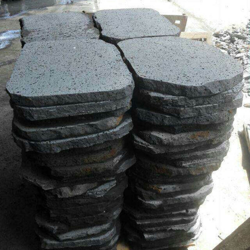 lava stone with big hold