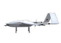 森林火災検査 VTOL 固定翼 無人航空機