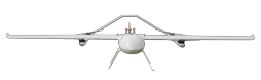 Drones de ala fija para la entrega de material de socorro