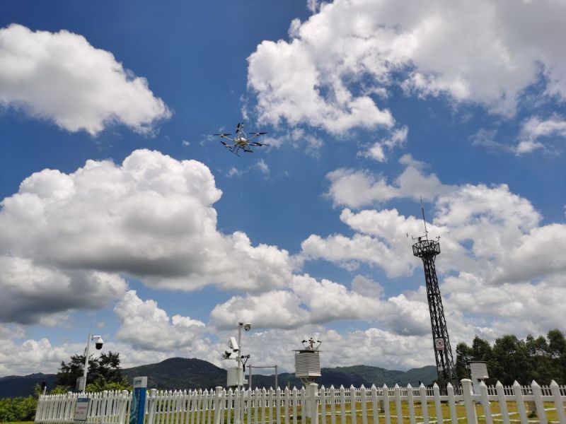 Meteorological Detection Hexacopter Drone
