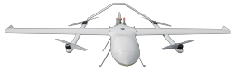 Hybrid Gasoline VTOL Fixed Wing Mappin Drone