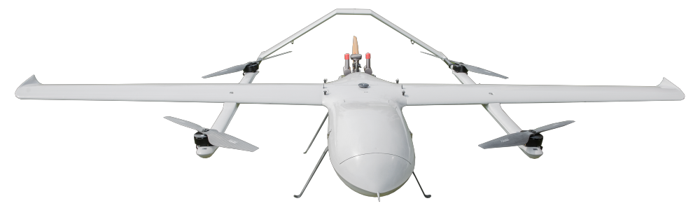 VTOL de vigilância de longa duração movido a petróleo