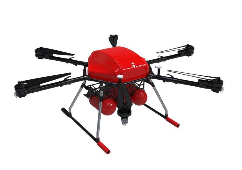 Drone hexacoptère électrique de 120 kg