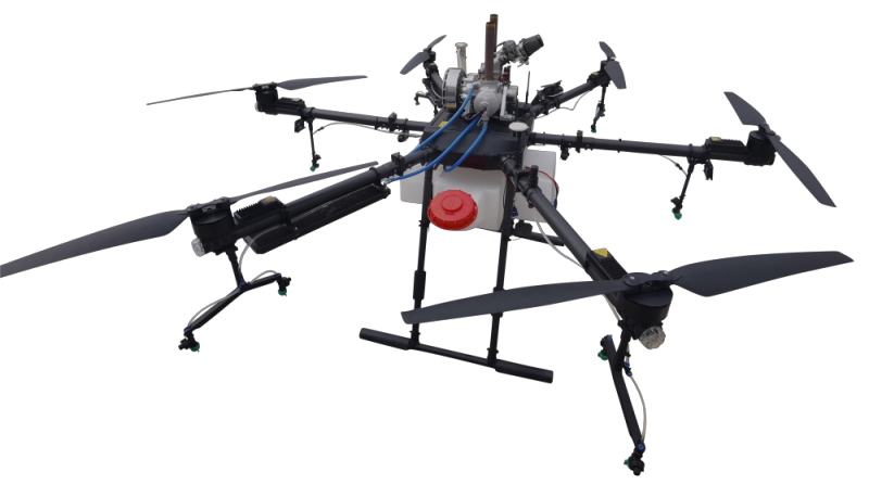Oil Powered Hexacopter 120kg