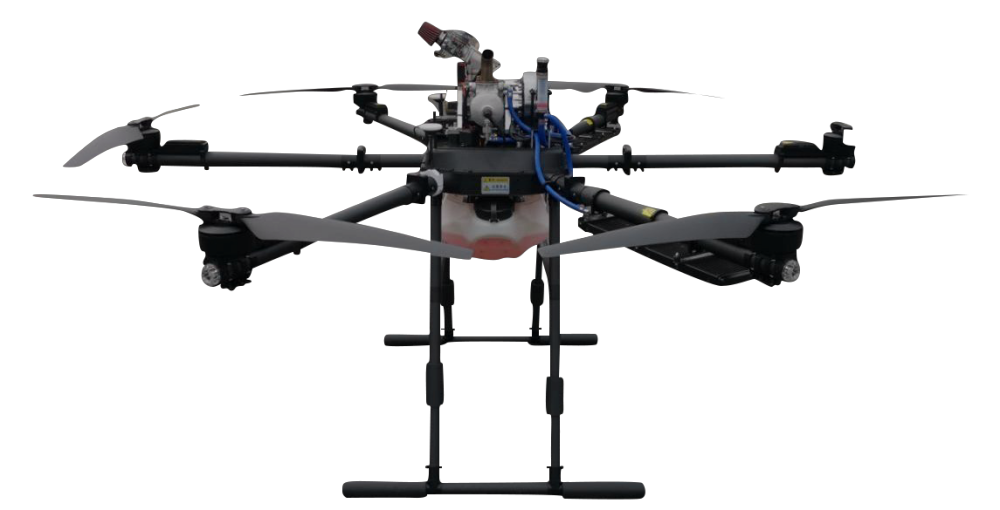 oil powered drone