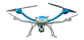 Drone hexacóptero com carga útil de 20 kg