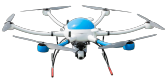Hexacopter-Drohne mit 20 kg Nutzlast