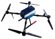 Elektrische Quadrocopter-Drohne 10 kg