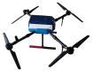 Drone quadricoptère électrique 10kg