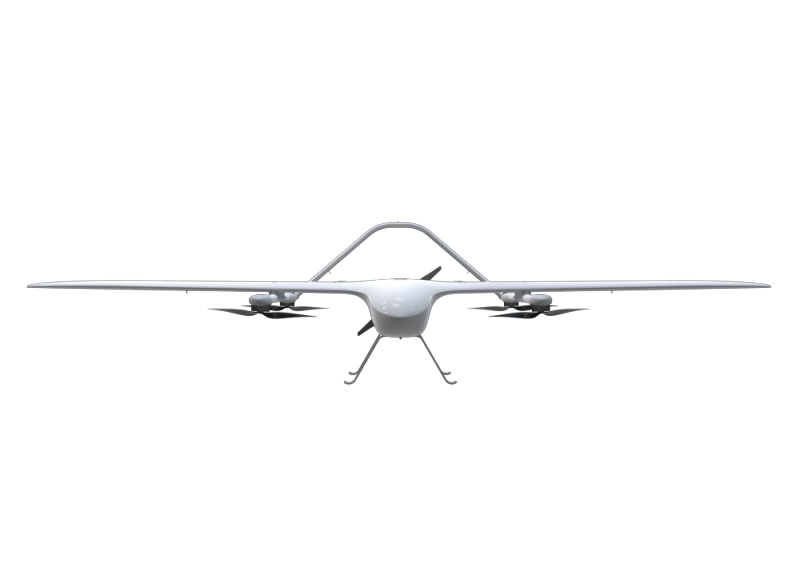 13 Kg Electric Vertical Lift Fixed Wing (VTOL) UAV