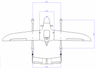 13 Kg Electric Vertical Lift Fixed Wing (VTOL) UAV